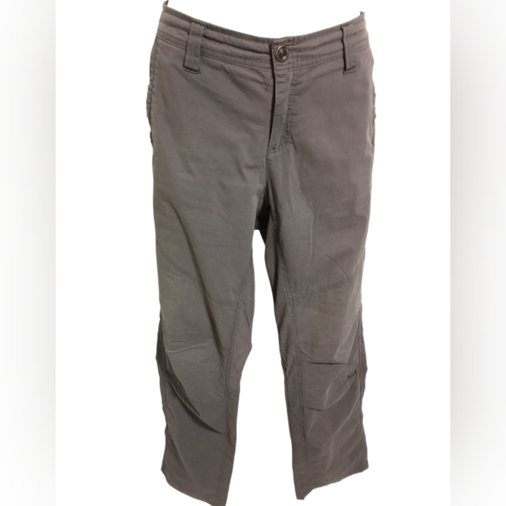 KÜHL Women's Gray Outdoor Hiking Roll Up Ankle Travel Performance Pants Size 10